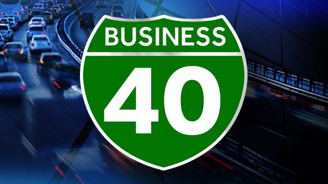 WXII's tweet photo. #wxiitraffic Crash causing delays on Bus. 40 east near US 158, Exit 8. https://t.co/bp7N9ONFNP