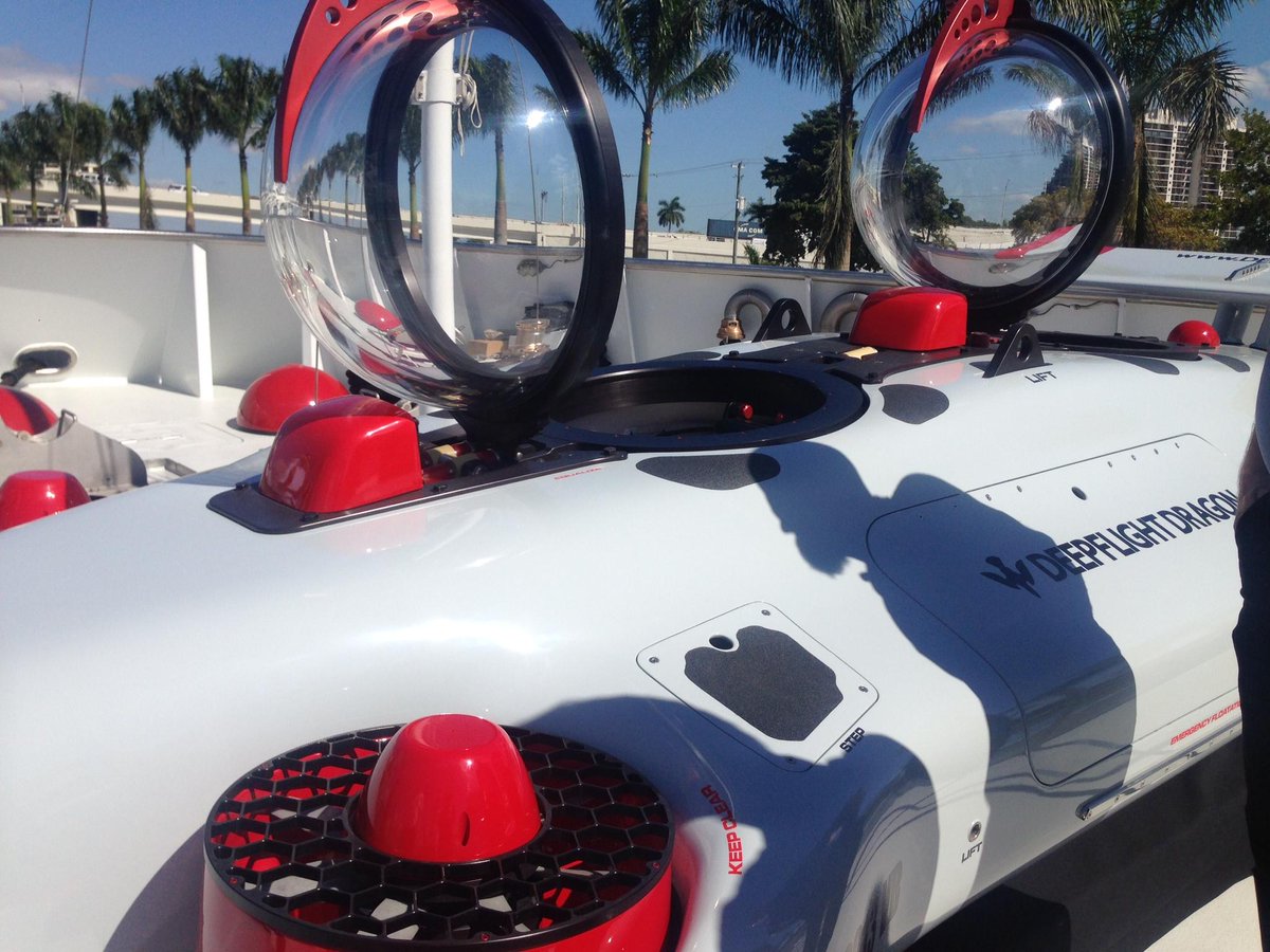 CatMarineGlobal's tweet photo. Powered by Cat: touring the @mvcopasetic with Cat 3508s (&amp; a submarine!) was a highlight of #yachtsmiamibeach! https://t.co/8EcyzkVm3m