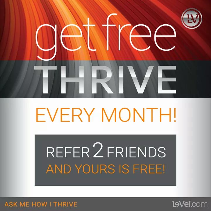 Thrive for free! :) jess1thrives.le-vel.com