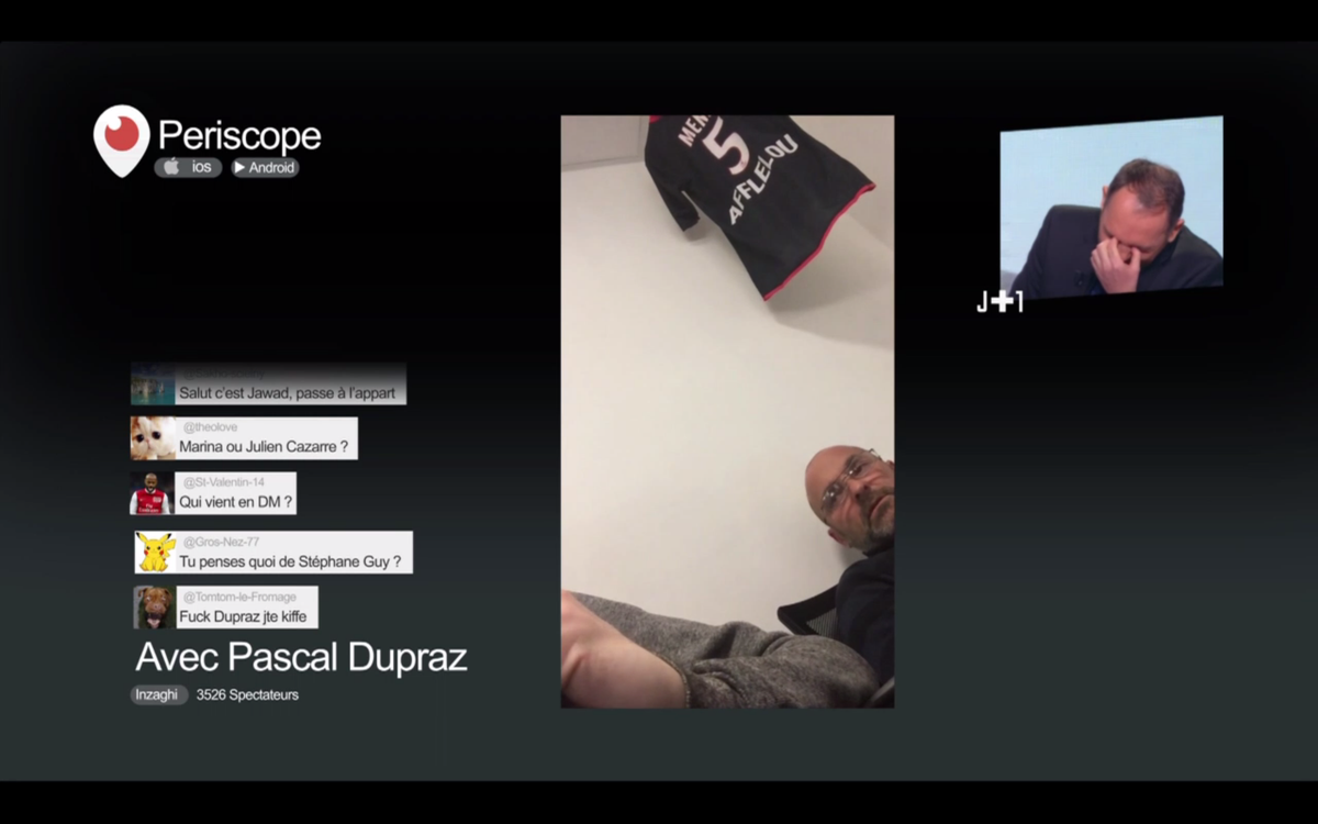 KingOfZeDay's tweet photo. "Stéphane Guy c'est une fiotte cousin !"

Pascal Dupraz sur #Periscope #Jplus1 https://t.co/Yx1IVYCPOu