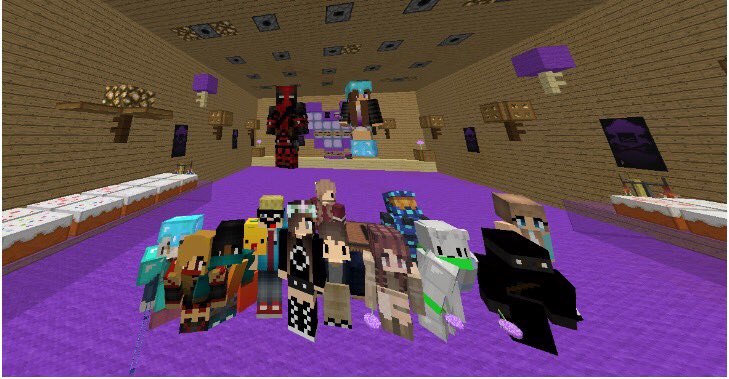 Anarchy_SMP's tweet photo. 10 minutes until the 1 month celebration drop party! Come join us at ./warp drop #AnarchySMP 😈💜 https://t.co/0Qz0awXSsd