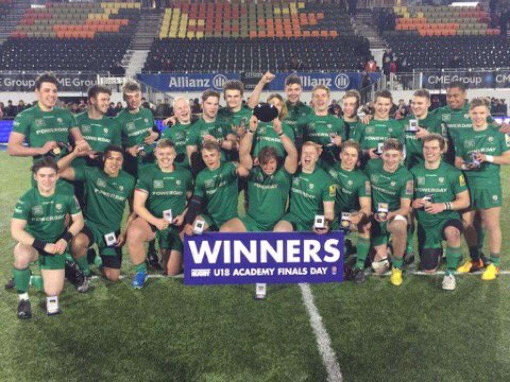 Congrats to the U18s and to the AASE boys, who were apart of the 35-13 win over Gloucester. #StrongerTogether
