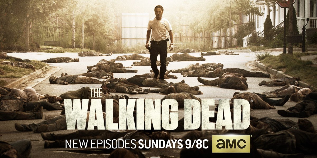 WalkingDead_AMC's tweet photo. We're Back. #TWD https://t.co/buSYw32X0i