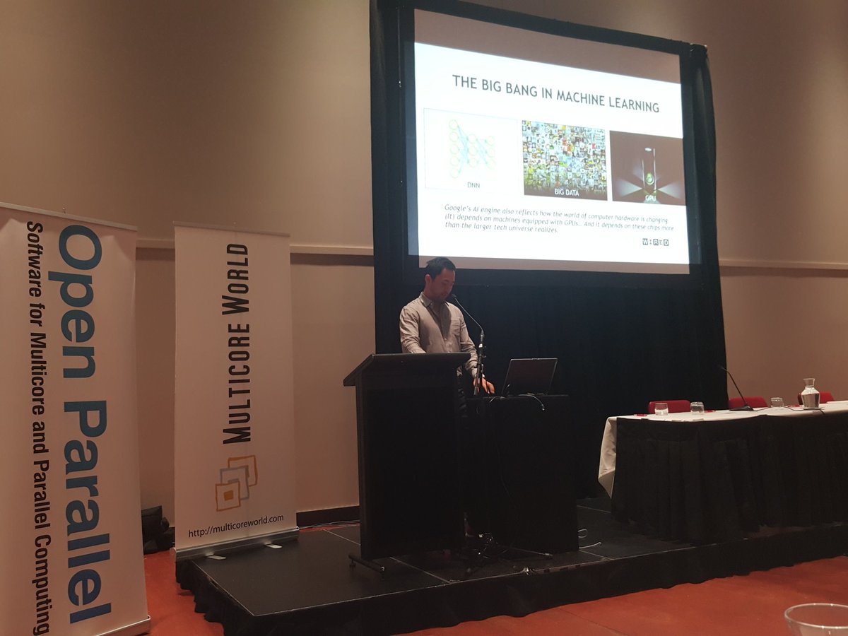 MulticoreWorld's tweet image. #BIGBANG in #machinelearning Mike Wang @NVIDIATesla  #multicoreworld