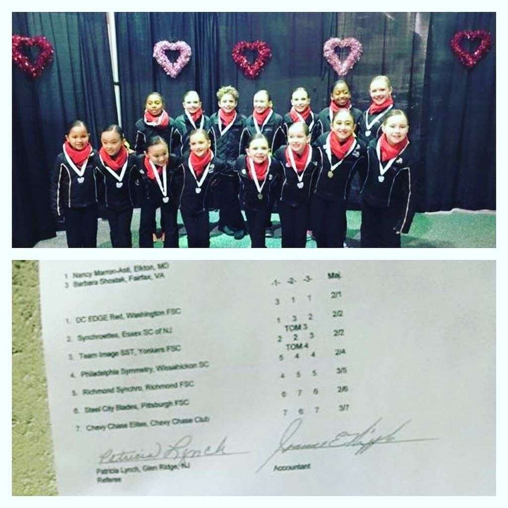 DCEDGEsynchro's tweet photo. Congratulations to our Preliminary Red team for their Golden 1st Place finish today at Reflections.
#dcedge #icant… https://t.co/RcEELpXWYw