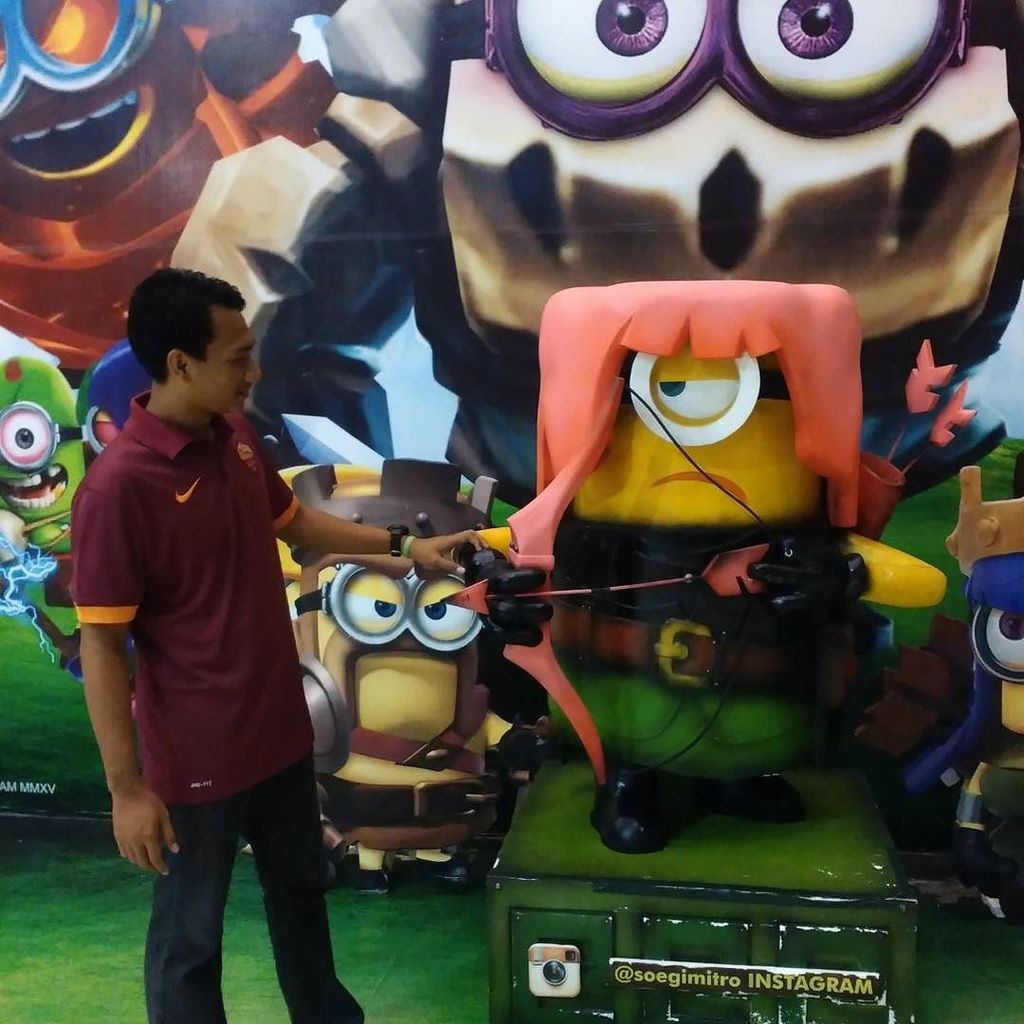 papayaminions's tweet photo. Kalem wae, gak usah nyetep" ngunu. #arcer #coc #minions #minion #minions #minionsmovie #despicableme #despicableme2… https://t.co/2iJZPncAAV