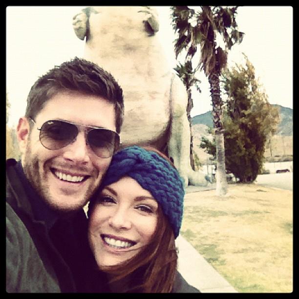 " Sneakin' adorable pictures of these two lovebirds while running errands, they've got no clue on what I'm doing."