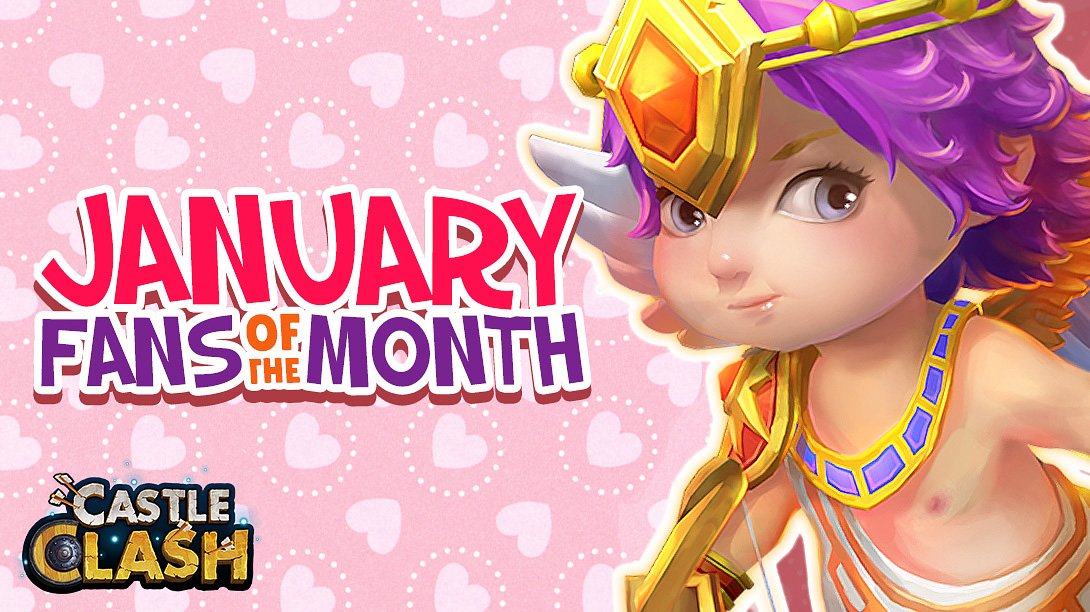 CastleClashIGG's tweet photo. RETWEET for a chance to be 1 of 5 January Fans of the Month and receive 1,000 #FREE Gems! Giveaway will end 2/22! https://t.co/qLI61ao64b