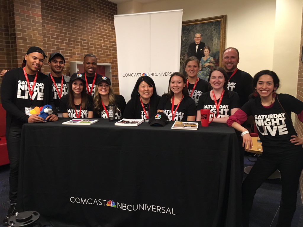 #ComcastonCampus &amp; #InternAtNBCU Campus teams are in the house for #XFINITYPresents #KenanAtTemple <a href="/officialkenan/">Kenan</a>!