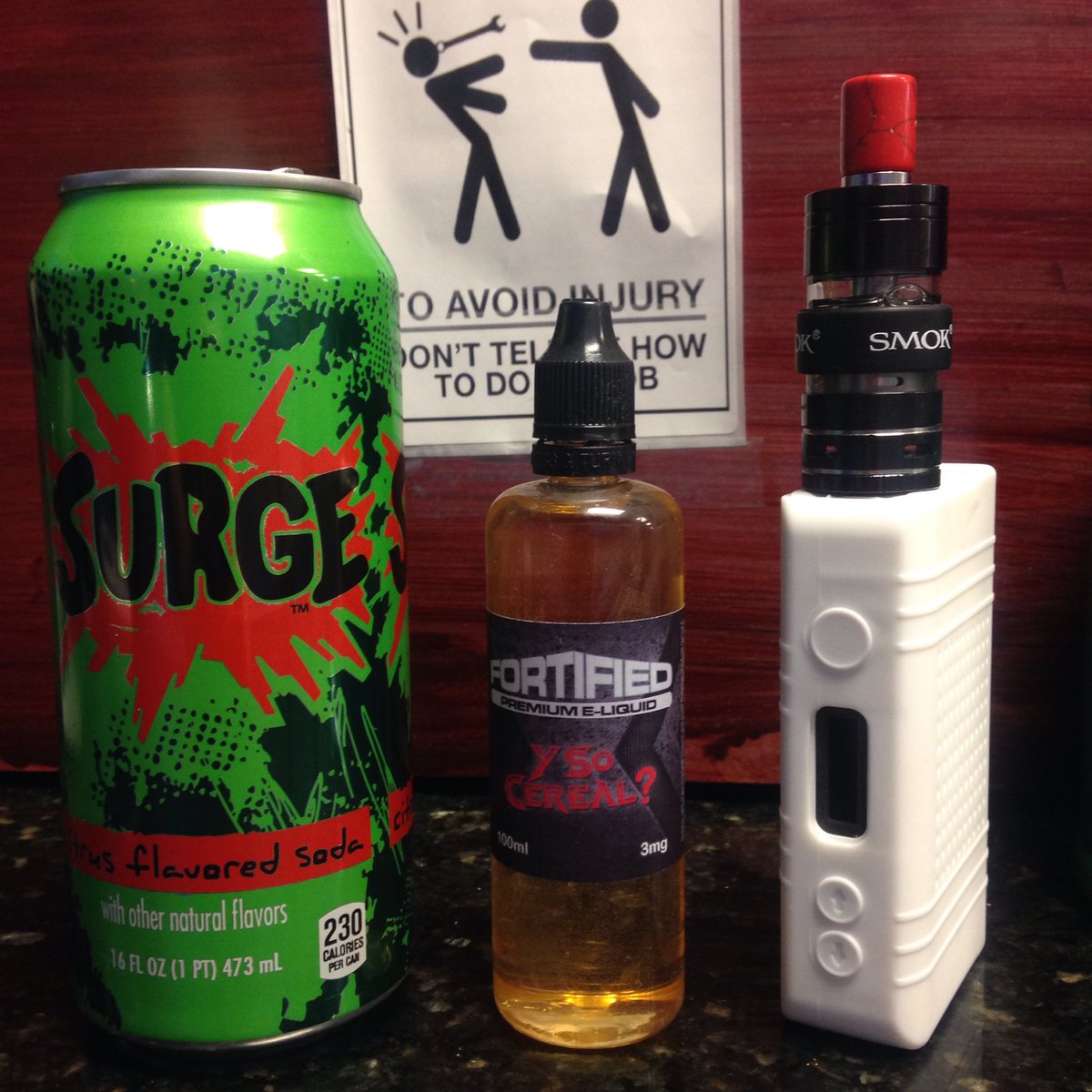 VapeFortified's tweet photo. Y So Cereal? Will bring you back to your childhood watching Sunday morning cartoons with your favorite fruity cereal https://t.co/uVKgRhYQTz