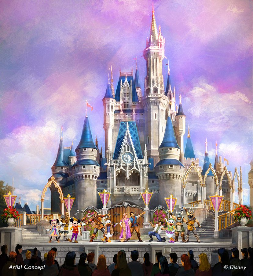 マジック キングダムで新キャッスルショー Mickey S Royal Friendship Faire 16年夏スタート Update
