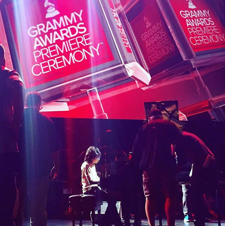 Penampilan <a href="/_JoeyAlexander/">Joey Alexander</a> saat @TheGRAMMYs Awards Premiere Ceremony #GRAMMYs