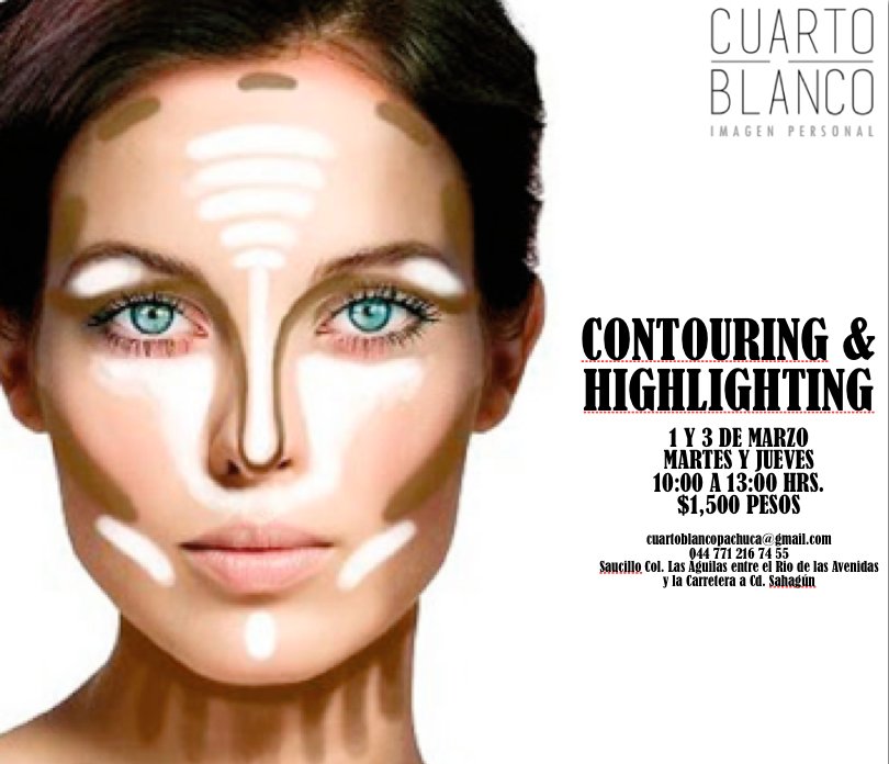 CuartoBlancoP's tweet photo. Nuevo curso de Maquillaje Contouring Intensivo 1 y 3 de Marzo de 10:00 a 13:00 hrs 
más info https://t.co/AtEzOxluPV https://t.co/aFOxkd26ZW