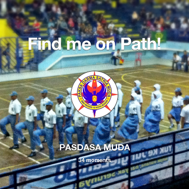 PSPM10Bogor's tweet photo. I've shared 34 memories with my friends on #Path - see them now at https://t.co/BZ9shgHvD2! #thepersonalnetwork https://t.co/9oT2NPMbaX