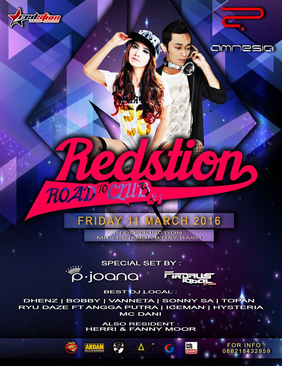 Vanneta Gisella (@fdj_vanneta) on Twitter photo Comingsoon Friday 11 March 2016 @AMNESIA_BANDUNG W/ <a href="/PJoana/">Princess Joana</a> <a href="/Firdaus_iqbal/">FIRDAUS IQBAL</a> <a href="/dhenzpineapple/">DhenzPNP</a> <a href="/FDJ_Vanneta/">Vanneta Gisella</a> <a href="/MC_dhanii/">P U Y E H</a> Comingsoon Friday 11 March 2016 @AMNESIA_BANDUNG W/ <a href="/PJoana/">Princess Joana</a> <a href="/Firdaus_iqbal/">FIRDAUS IQBAL</a> <a href="/dhenzpineapple/">DhenzPNP</a> <a href="/FDJ_Vanneta/">Vanneta Gisella</a> <a href="/MC_dhanii/">P U Y E H</a>