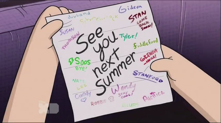 TheMysteryofGF's tweet image. #GoodbyeGravityFalls