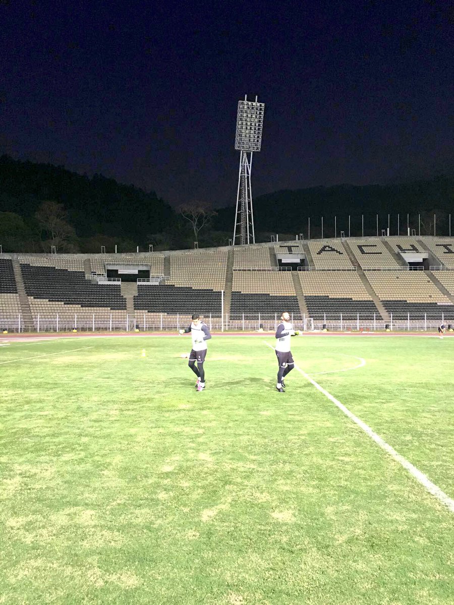elClubOlimpia's tweet photo. #Fotos | Reconocimiento del Estadio Pueblo Nuevo #VamosPorLaCopa 💪🏻 https://t.co/jFE5HAJKez