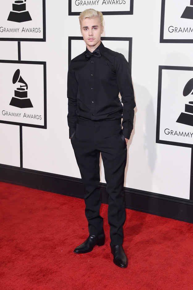 trollercoastin's tweet photo. Oh em gee- Draco Malfoy is at the #GRAMMYs Wait, never mind that's #JustinBieber. Shoot�� https://t.co/lW5dakMYpN