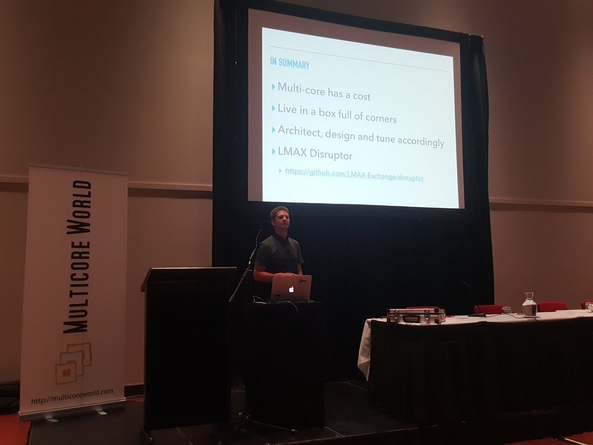 MulticoreWorld's tweet image. #multicore comes with a cost, to figure out how to take advantage of it @mikeb2701 #multicoreworld