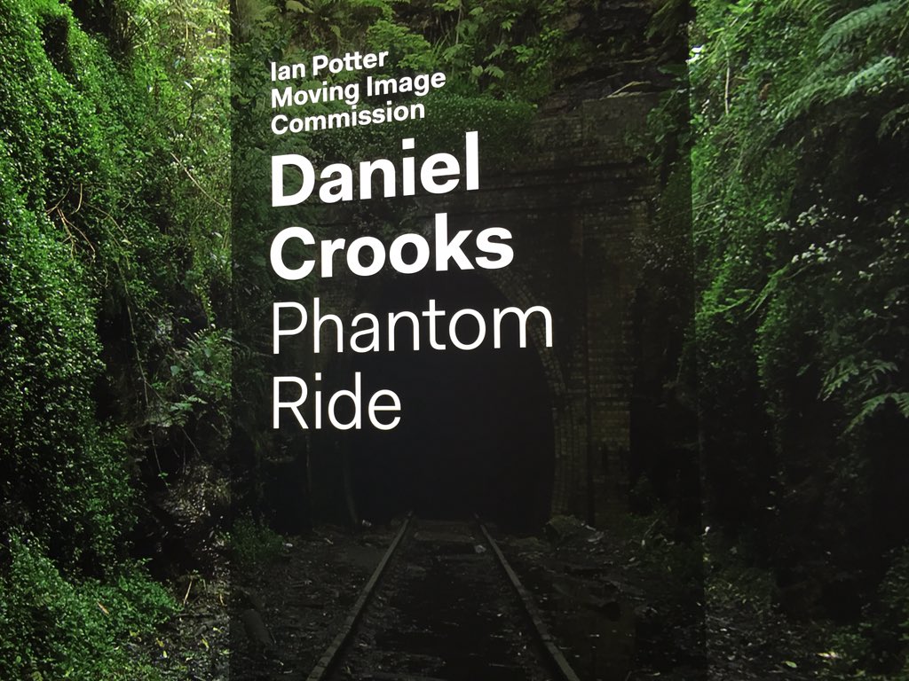 ABCArts's tweet photo. .@ACMI's latest exhibition, #PhantomRide by #DanielCrooks challenges an audience's perception of time https://t.co/Dr0iaDJu45