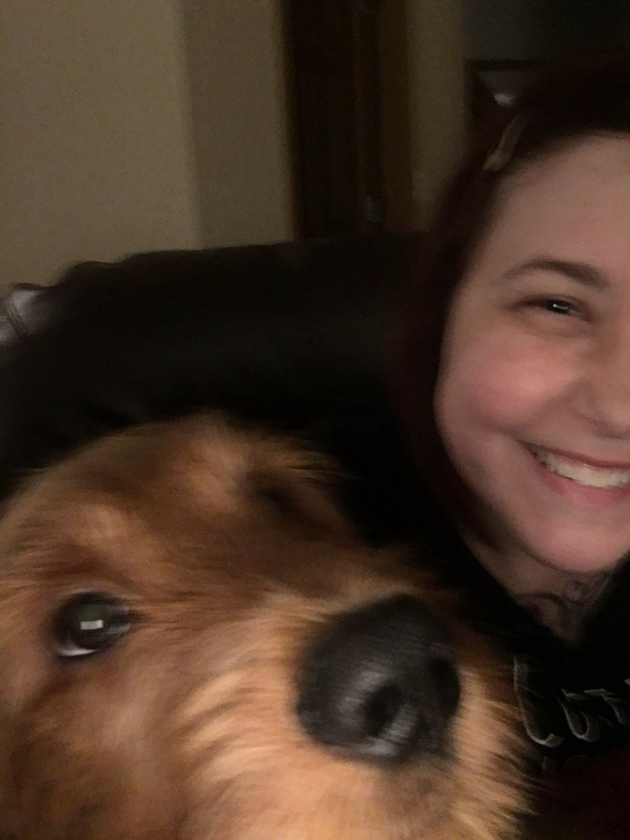 LexieStansbury's tweet photo. Me and my Brock! #WKCDogShow https://t.co/WBIVjNWzds