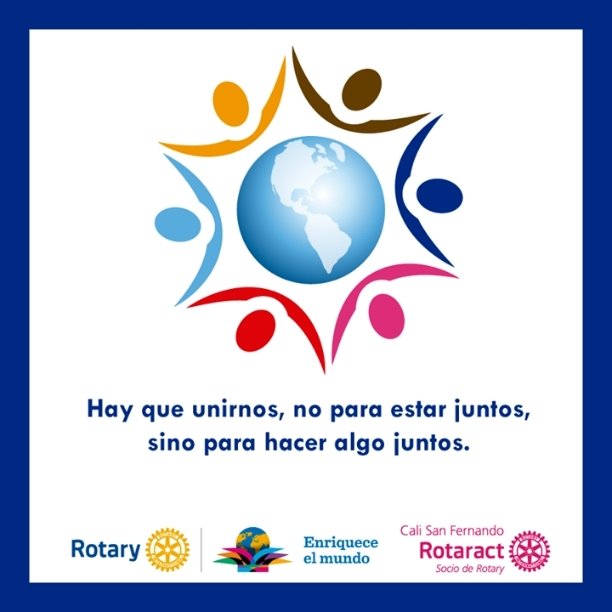 Solidaricémonos y tomemos las mejores acciones por un mundo mejor.