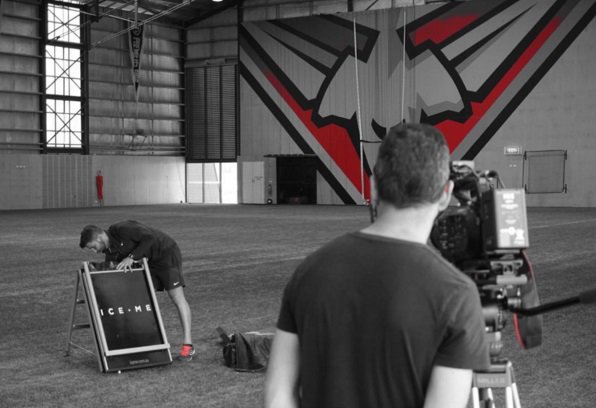 AFLPlayers's tweet photo. VIDEO:

Not your standard post-footy business!

Ex @EssendonFC mid
https://t.co/qTRauVo93g unveils @iceme_recovery https://t.co/TW0BQvdvy7