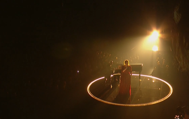 people's tweet photo. We love you @Adele. #GRAMMYs https://t.co/oMsiZ6vwdd