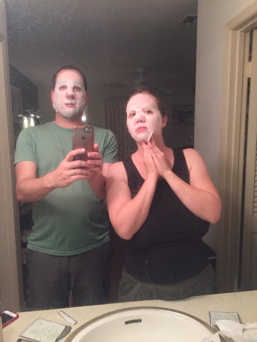 The things you do for love. #serialkillerfacial