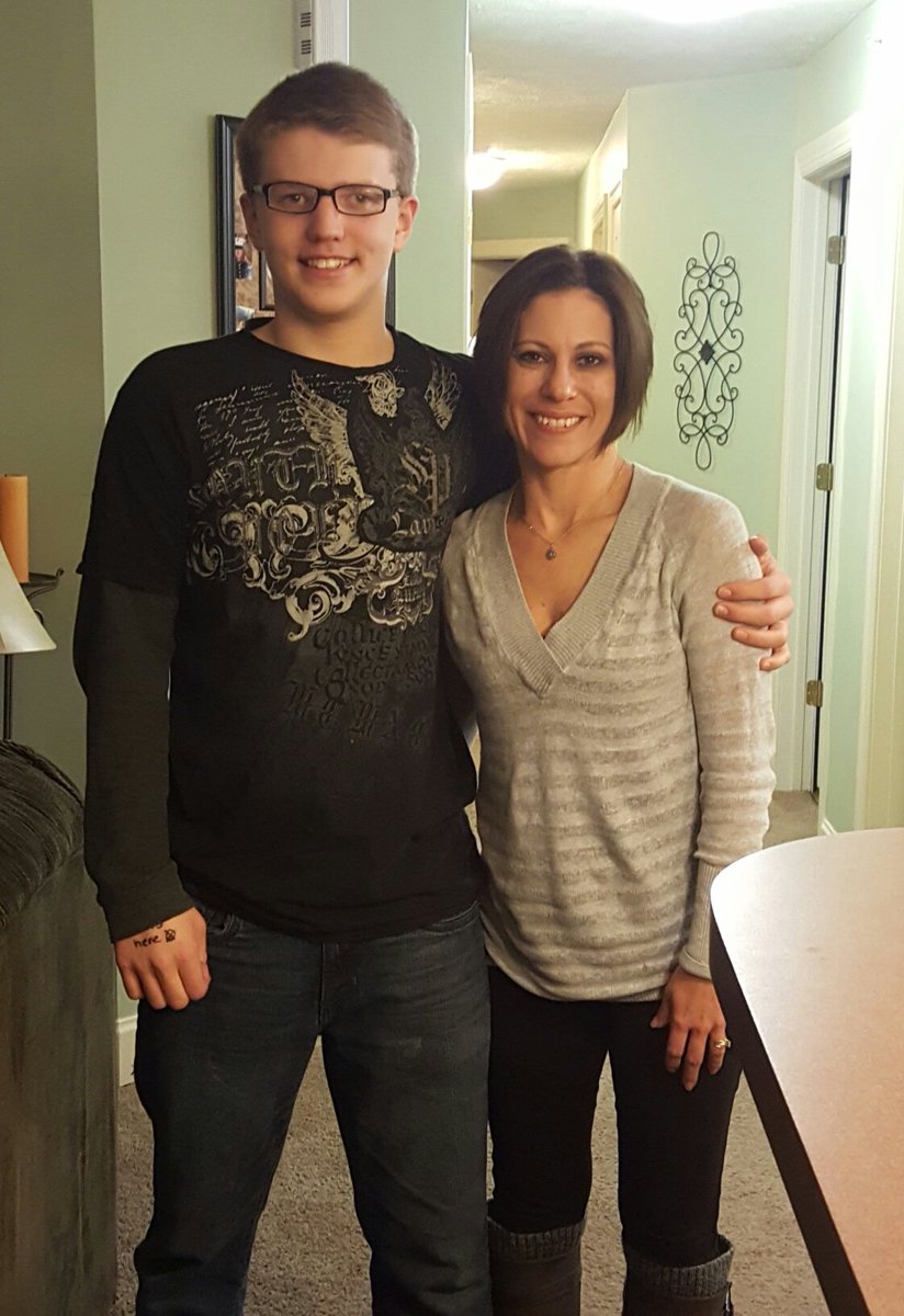 LisaJulianPea's tweet photo. Pix with this crazy kid lol...Dalton has grown up a lot.. love you kiddo https://t.co/CEi6dwfa7X