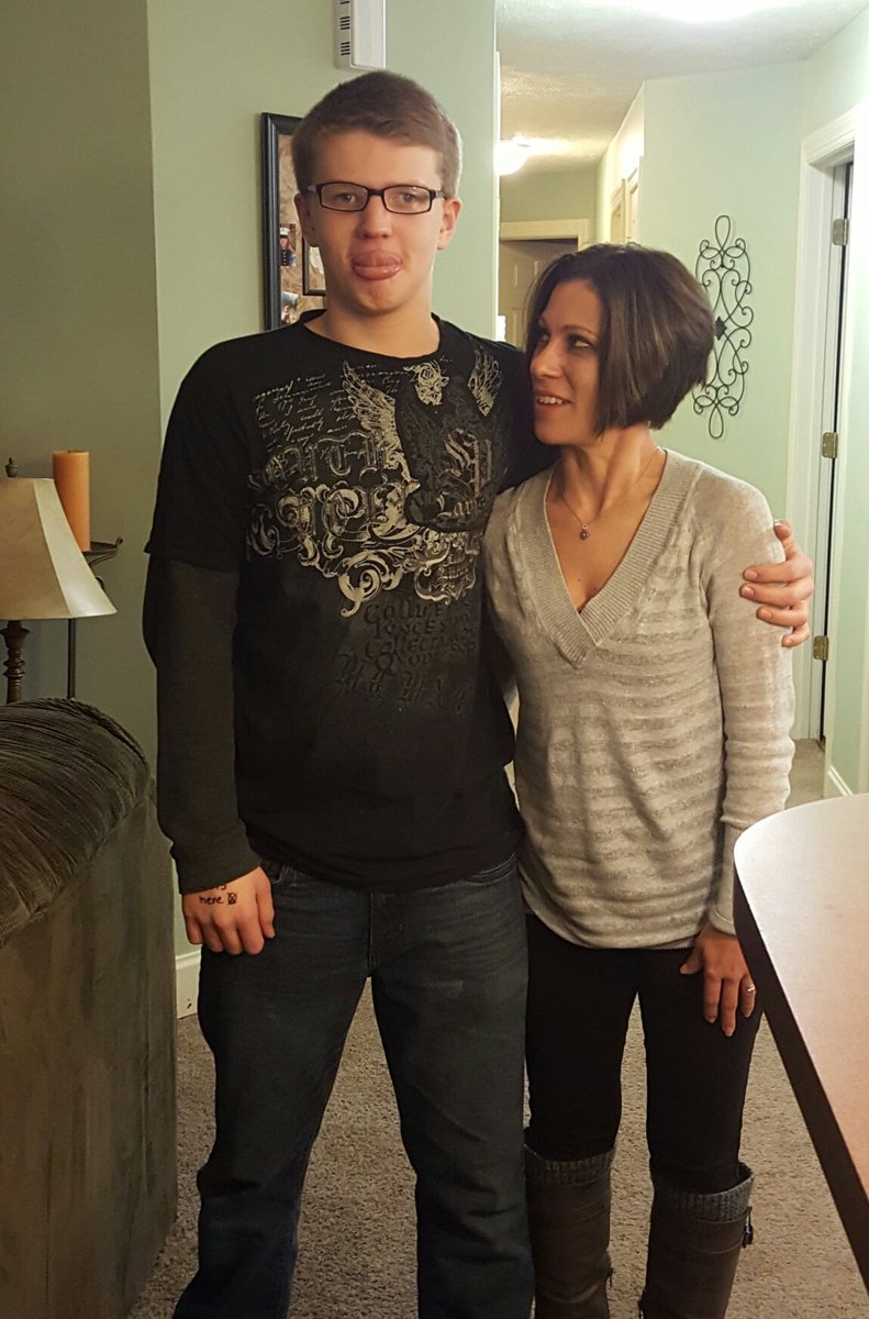 LisaJulianPea's tweet photo. Pix with this crazy kid lol...Dalton has grown up a lot.. love you kiddo https://t.co/CEi6dwfa7X