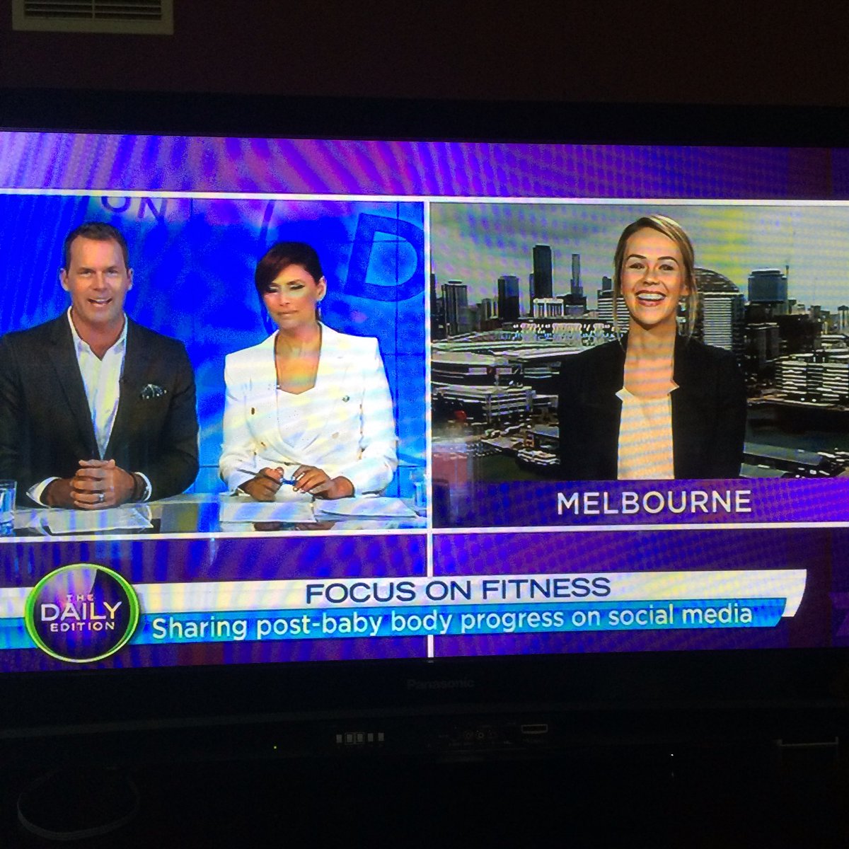 StarAmpGlobal's tweet photo. Great to see our star @KelCartwright89 shinning on @TDEon7 #h30challenge @VicHealth https://t.co/yGMvT4Gw0o