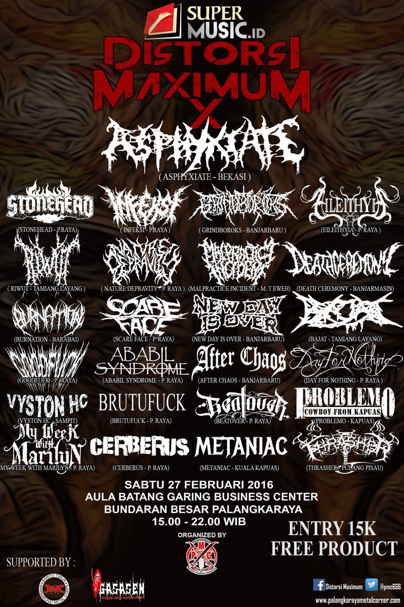 Yang di tanah borneo jangan sampai terlewat "DISTORSI MAXIMUM X"