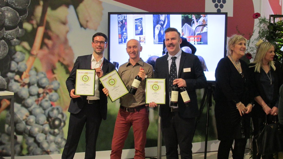 LaSelvaBio's tweet photo. #MundusVini #Biofach2016
3 gold medals for Cantina LaSelva!!
Congratulation!!! https://t.co/UYK027kxws