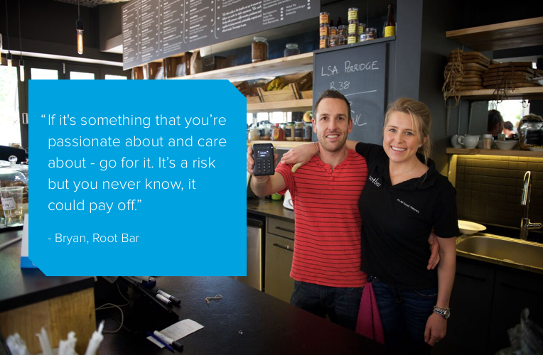 Advice for aspiring #entrepreneurs from Bryan, founder of Root Bar. See more at buff.ly/1Kkxyn4 #StartUp