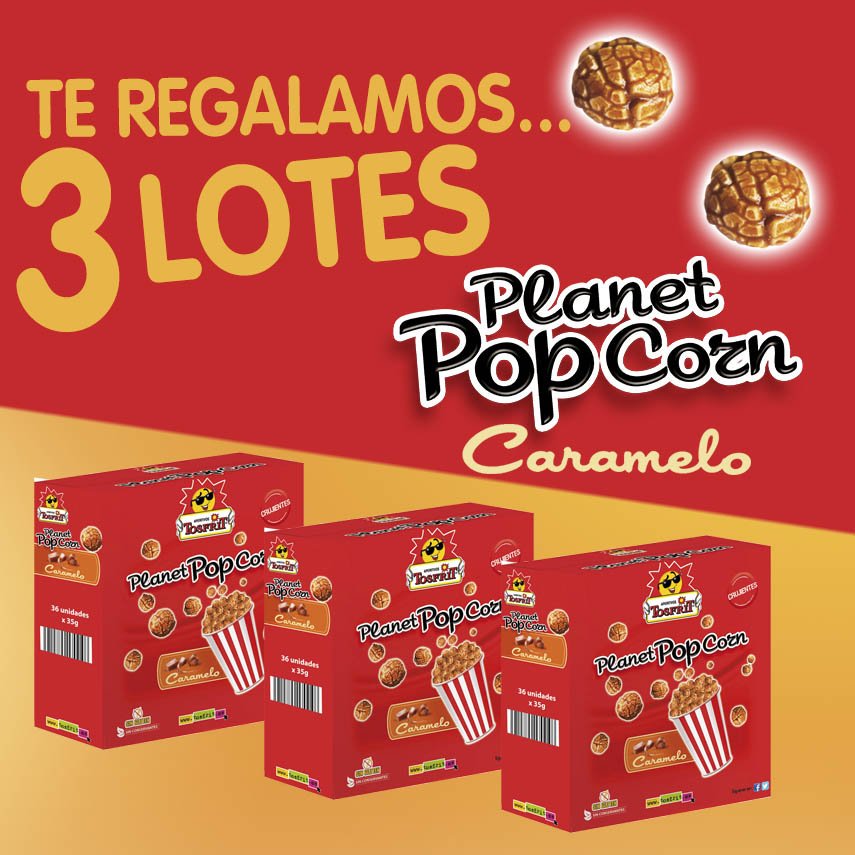 TosfritOficial's tweet photo. Haz RT, síguenos y dinos qué lote quieres. Sorteamos 3 lotes de cada tipo entre todos #minions #palomitas #tosfrit https://t.co/CYJlHVdKUe