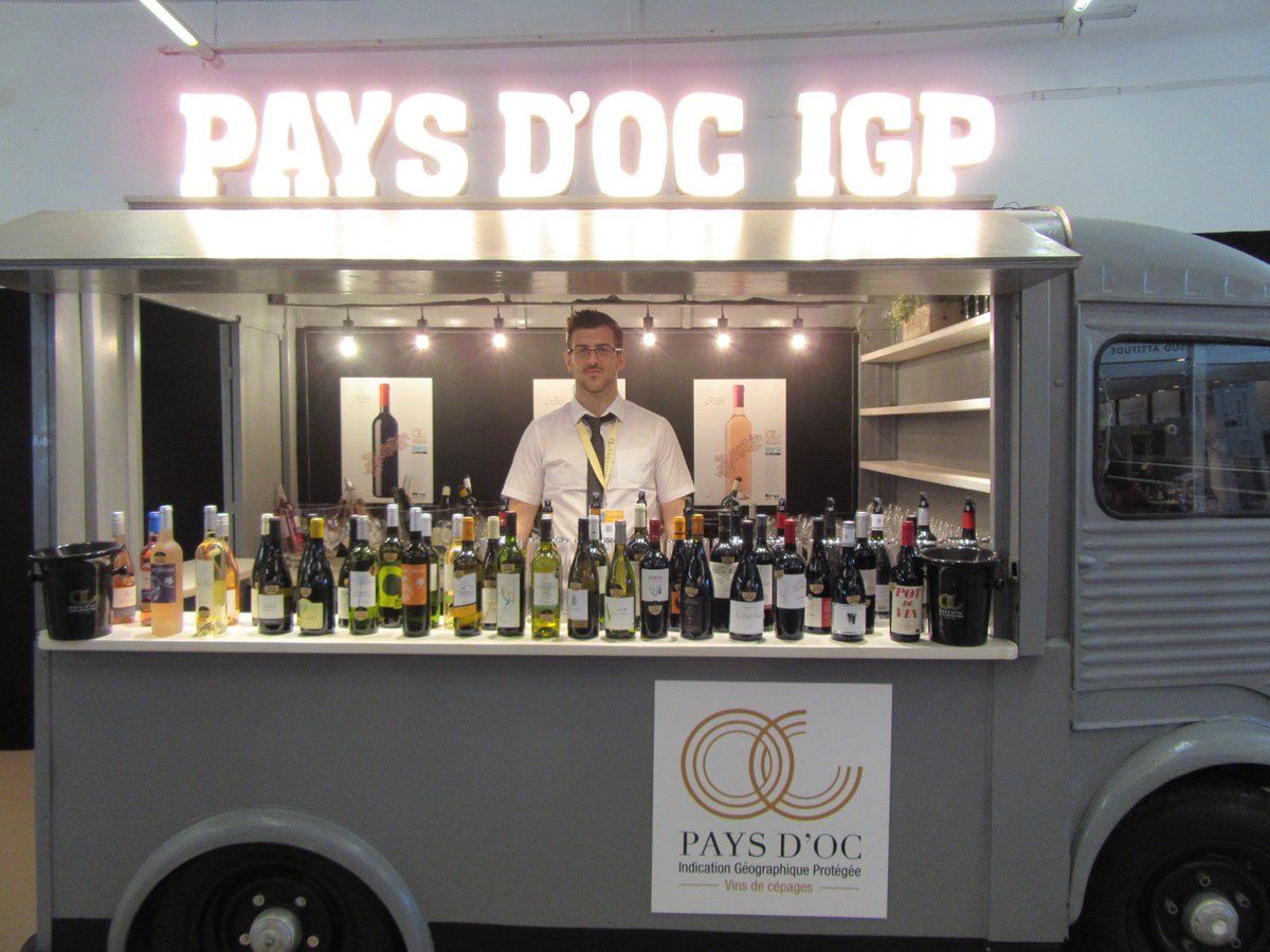 L'Autre Blanc from Domaine d'<a href="/AiguesBelles/">Domaine AiguesBelles</a> is a #PaysdOcIGP favourite, to discover on the wine truck #VINISUD2016