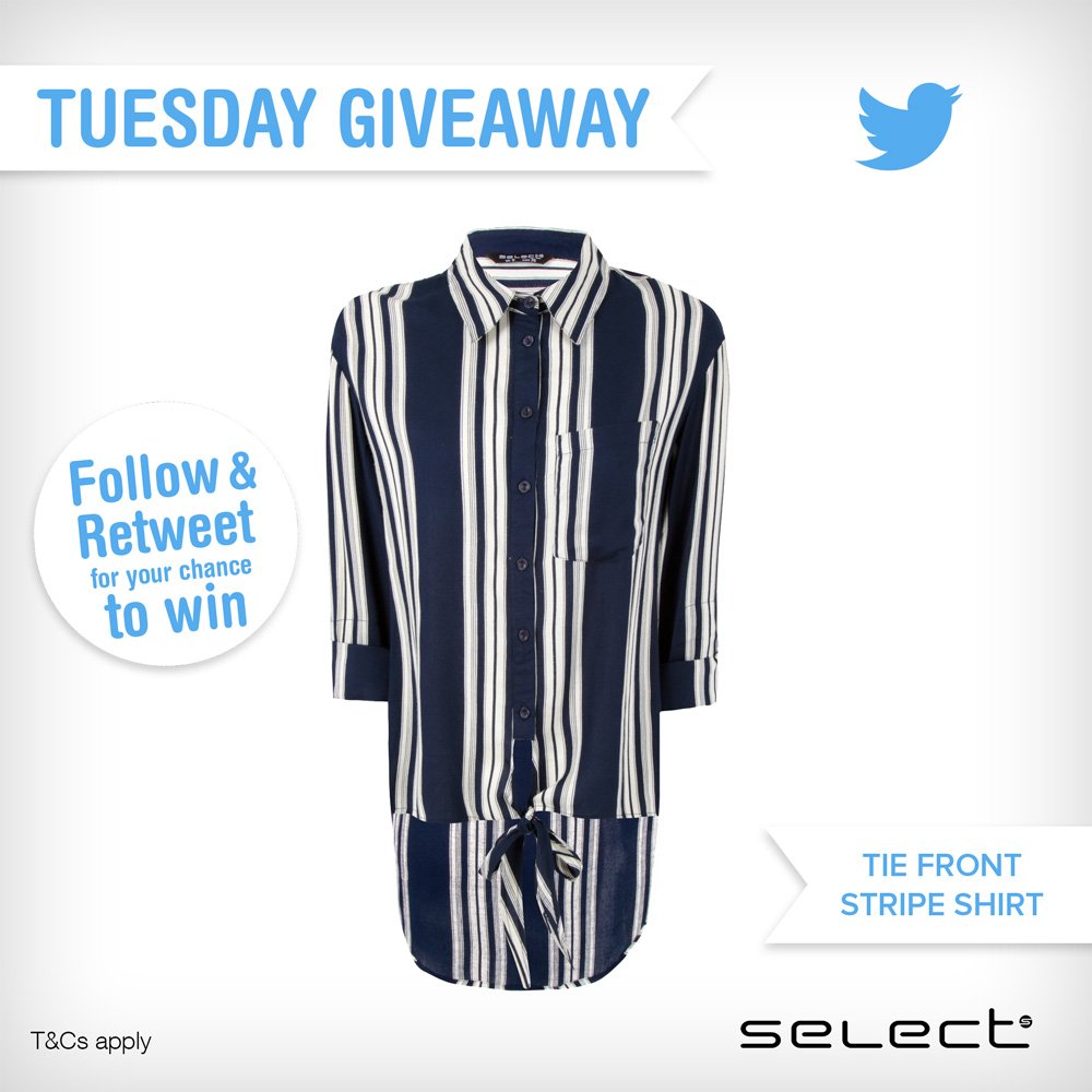 SelectFashion's tweet image. Follow &amp;amp; retweet for the chance to #win this week's #TuesdayGiveaway! #competition #freebie #giveaway #prize