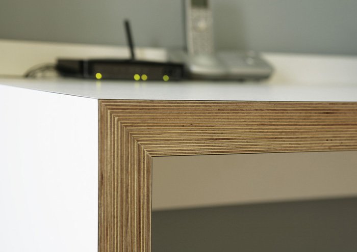 MattAntrobus's tweet photo. For those who weren't quite sure, this is what #birchply and #formica worktops and desks look like! Pretty eh? https://t.co/GFYEMFH3dd