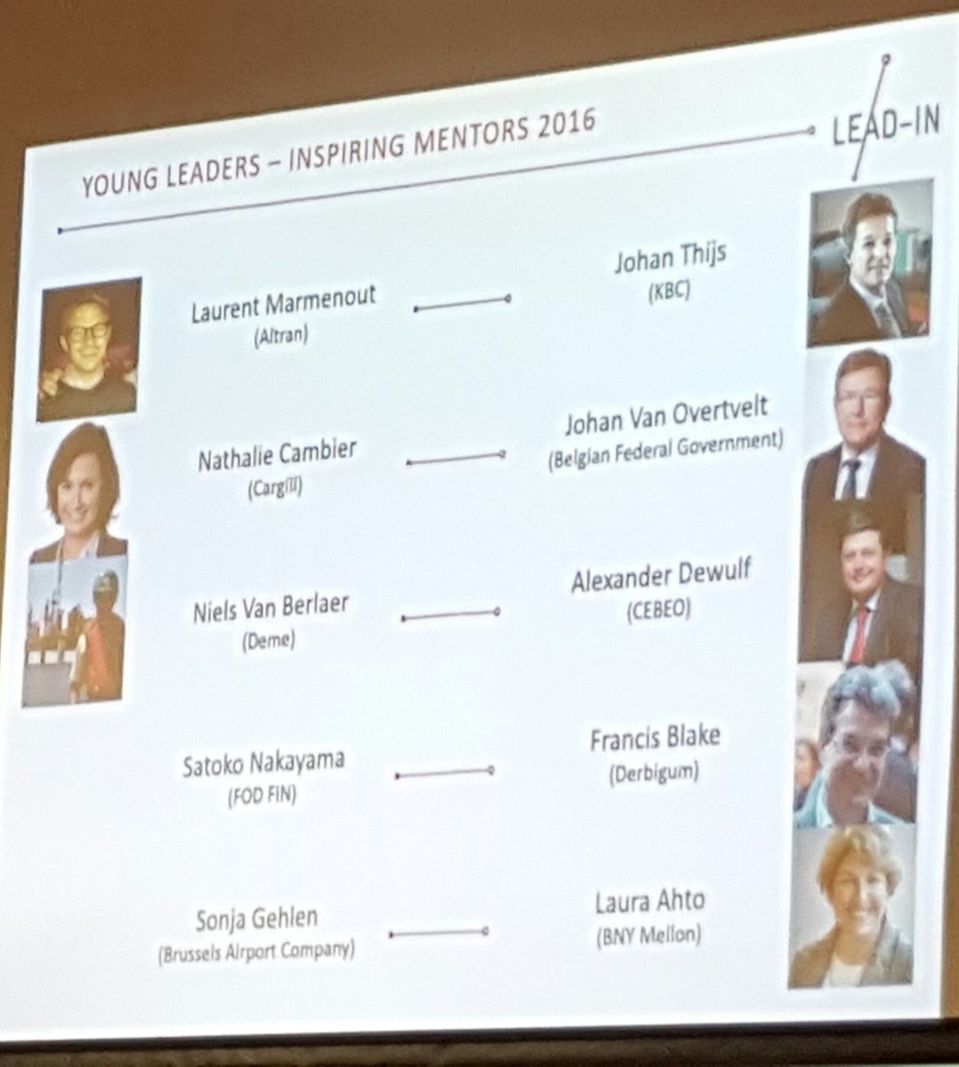 koenmaertens's tweet photo. @LeadInUP Closing event #YLIM 2015 & kickoff edition 2016 #mentorship #leadership Again lot's of top CEO's @LeadInBE https://t.co/7EIptCJLAE