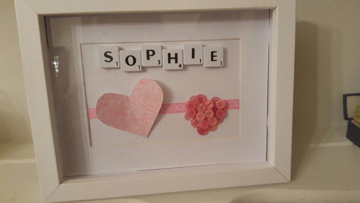 Beckysbuttonbox's tweet image. 🌟🌟🌟Mother's Day is fast approaching🌟🌟🌟why not treat her to one of these beautiful customised frames. Get retweeting
