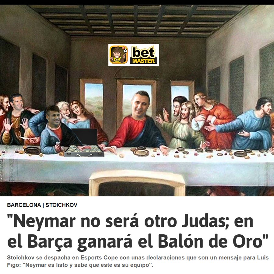 BertoMonkey's tweet image. #stoichkov #yisus #figo #neymar
