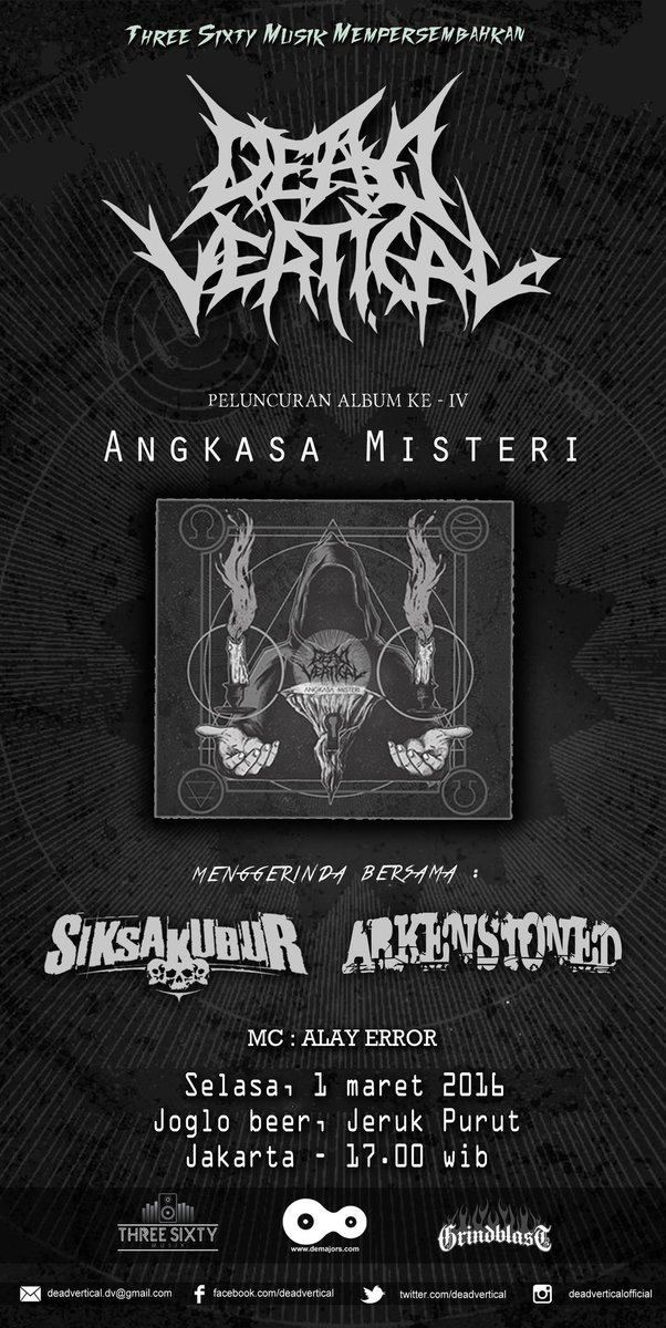 Launcing perilisan album ke - IV ANGKASA MISTERI !!

Selamat beraktifitas, see ya in the pit grinders !!!