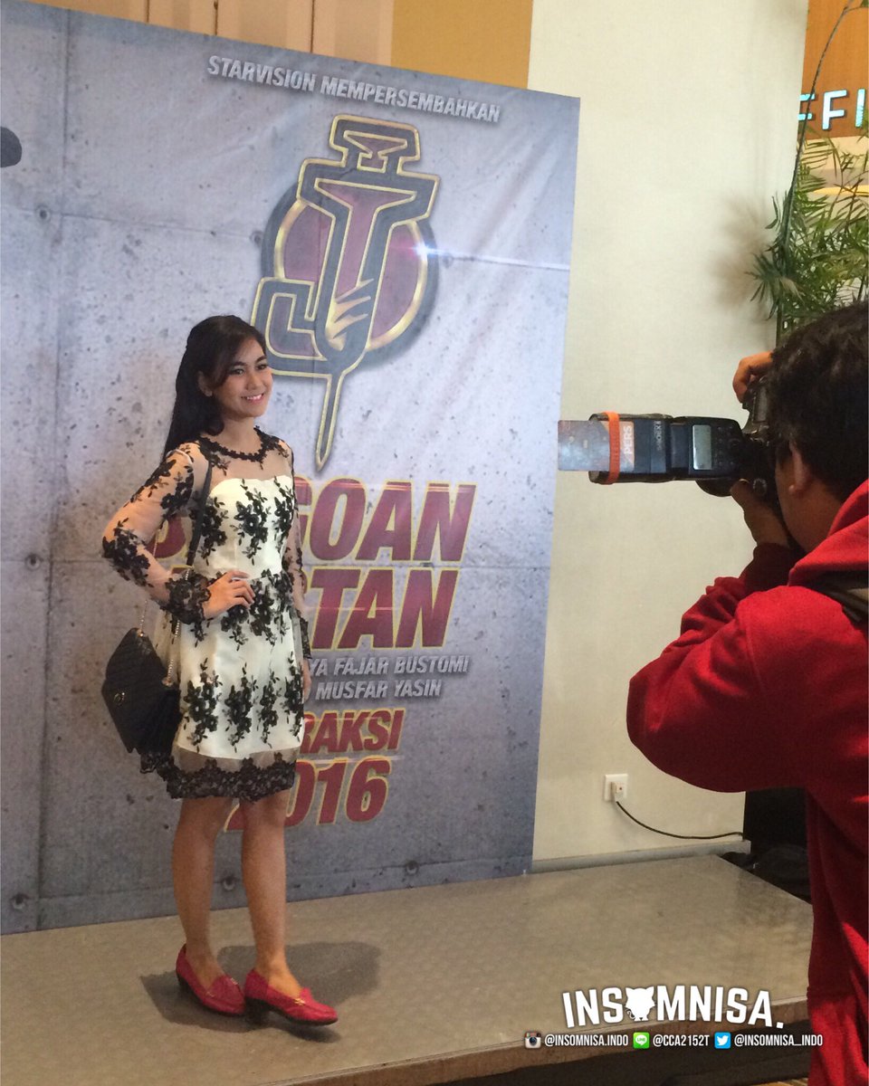 insomNISA_Indo's tweet photo. Teteh @AnisaRahma_Adi nya sudah sampai loh. Yang masih dijalan hati-hati ya 😉 #PremierJagoanInstan https://t.co/7bQsdaAf14