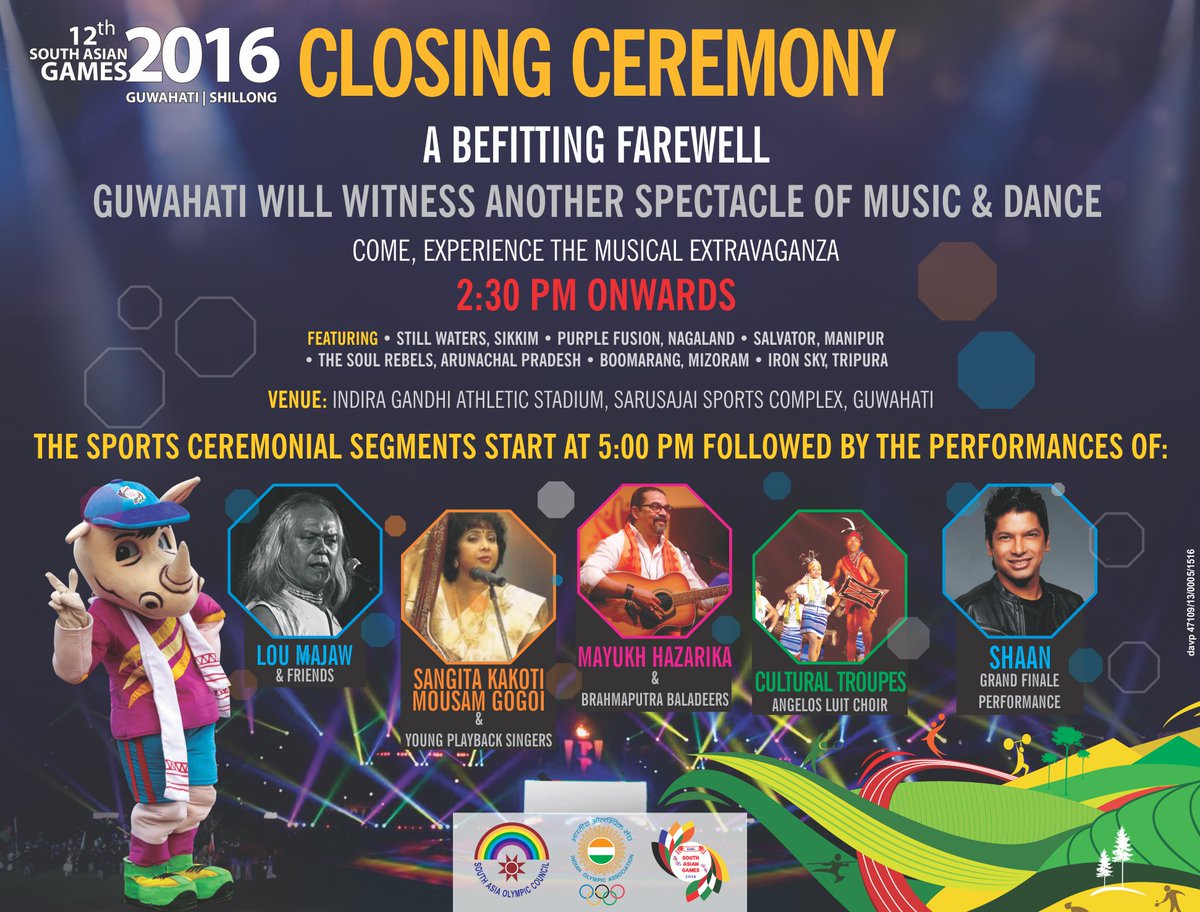 OCSAG2016's tweet photo. #SouthAsianGames2016 #tikhor . Be there! https://t.co/fzkIjA9lDT