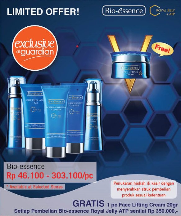 GuardianID's tweet photo. #ExclusiveAtGuardian Bio-essence Royal Jelly ATP https://t.co/eppfeqTtL6