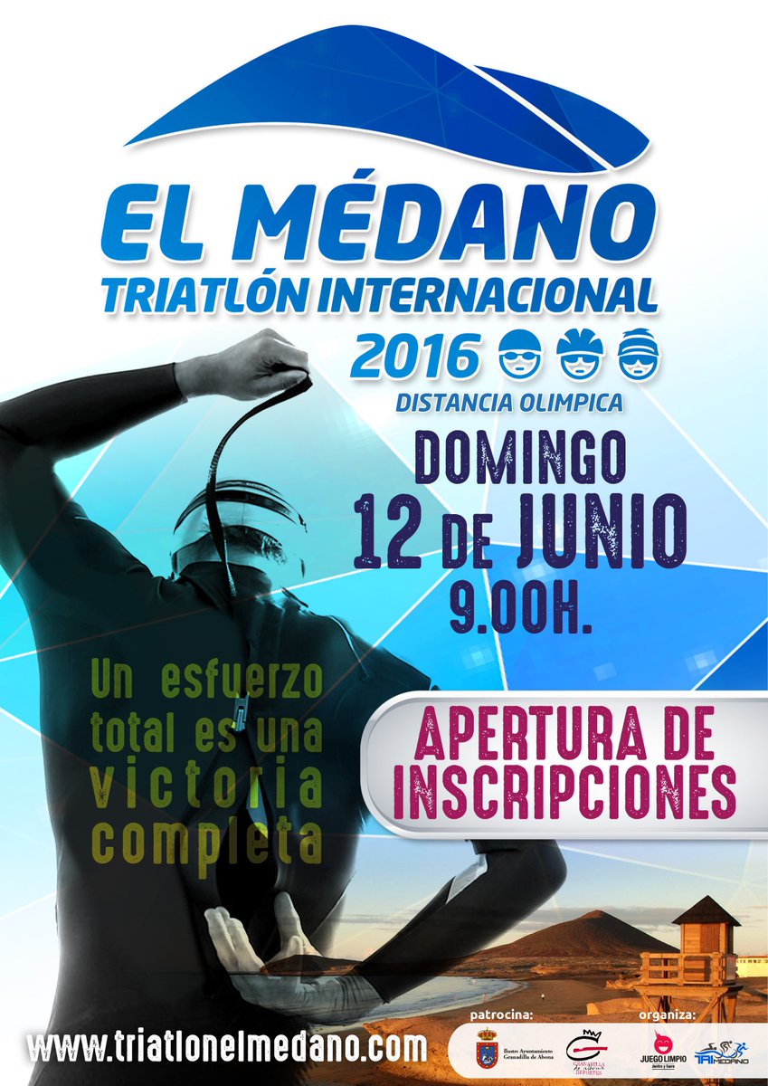 trielmedano's tweet photo. Arranca una nueva edición del #trielmedano @trielmedano @Triatloncanaria https://t.co/mPWTRc5JOs