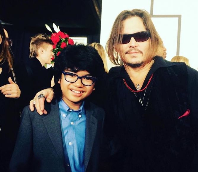 Metro_TV's tweet photo. Joey Alexander Pamer Foto Bareng Johnny Depp https://t.co/SKQOMzkC5y @_JoeyAlexander https://t.co/UAcomOxaqT