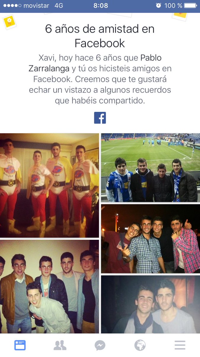xavigmz4's tweet photo. Mira lo que me comenta facebook yayooo @Pablozc21 https://t.co/3dwOtd4pwf