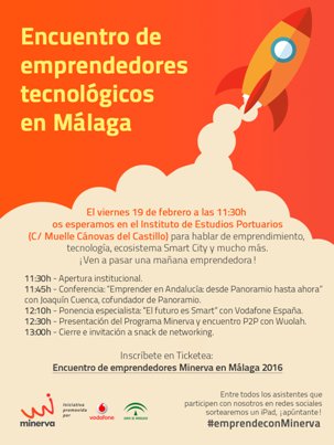aemprende's tweet photo. Asiste a las presentaciones de @ProgramaMinerva en #Cádiz, #Córdoba, #Almería y #Málaga https://t.co/11wKgS7rB7 https://t.co/nw2feCRskK